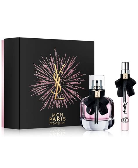 ysl mon paris gift set macy's|YSL Paris perfume gift set.